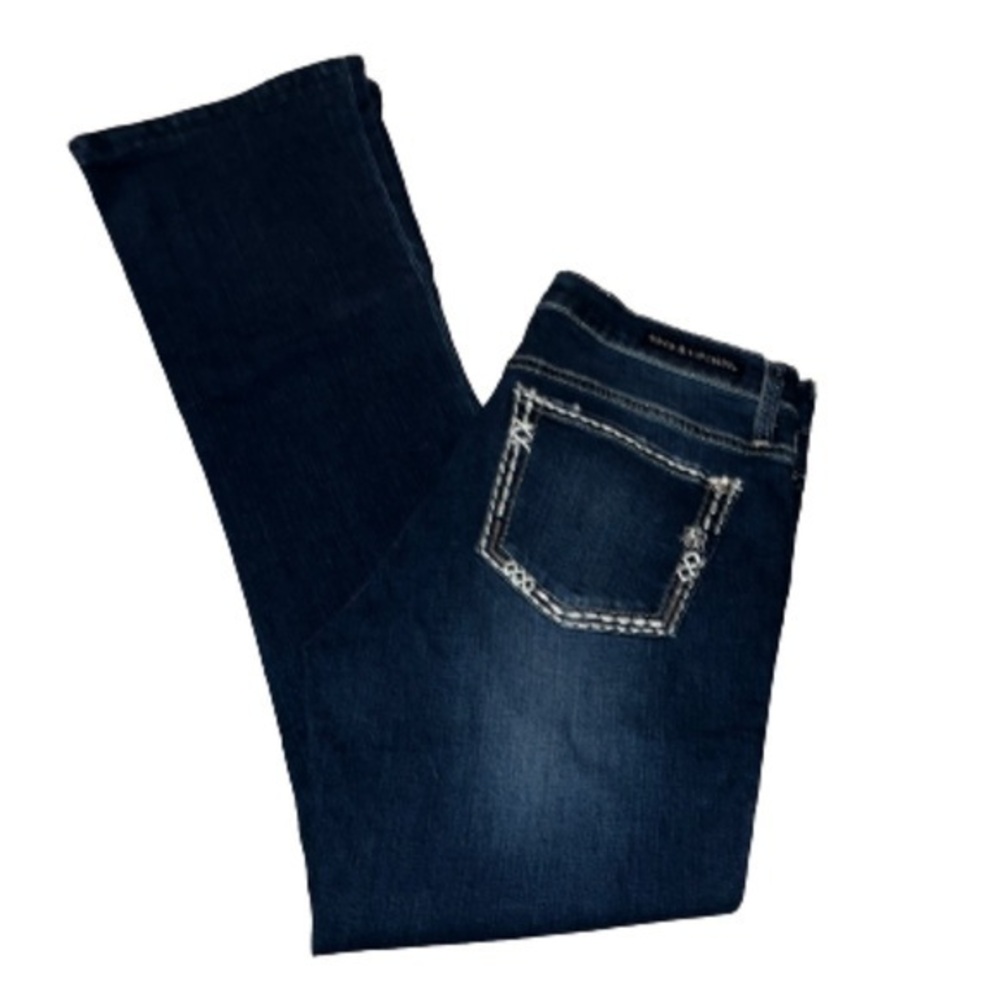 Rock & Republic Kasandra blue denim jeans size 10